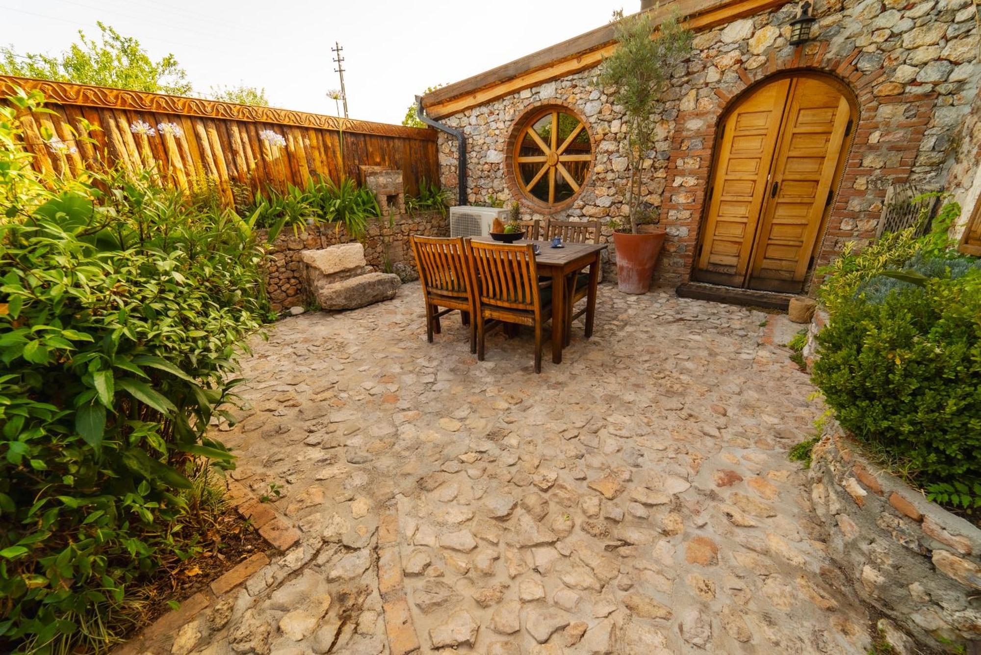 Levissi Lodge Otantic Stone Villa In Kayakoy Bagian luar foto