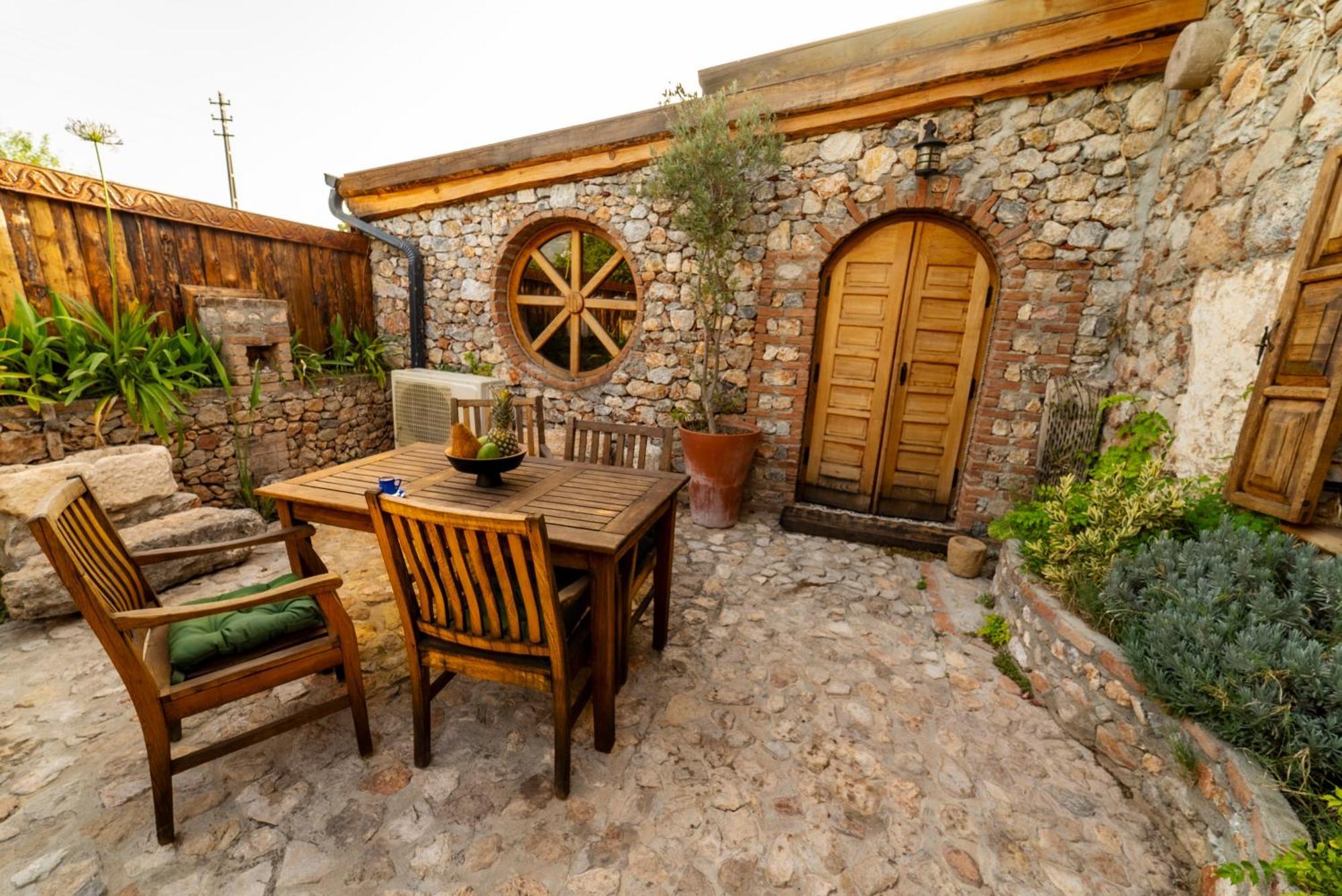 Levissi Lodge Otantic Stone Villa In Kayakoy Bagian luar foto