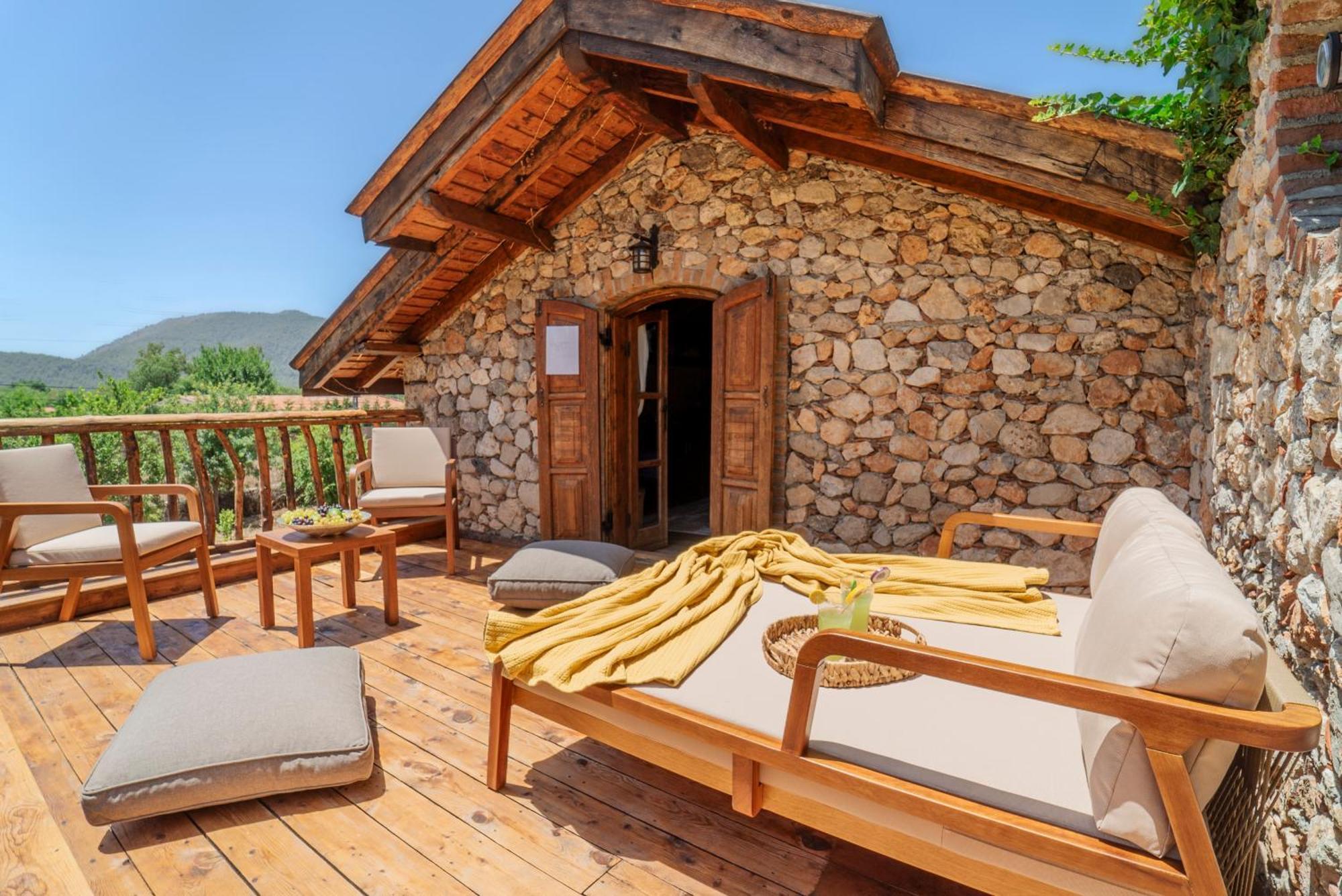 Levissi Lodge Otantic Stone Villa In Kayakoy Bagian luar foto