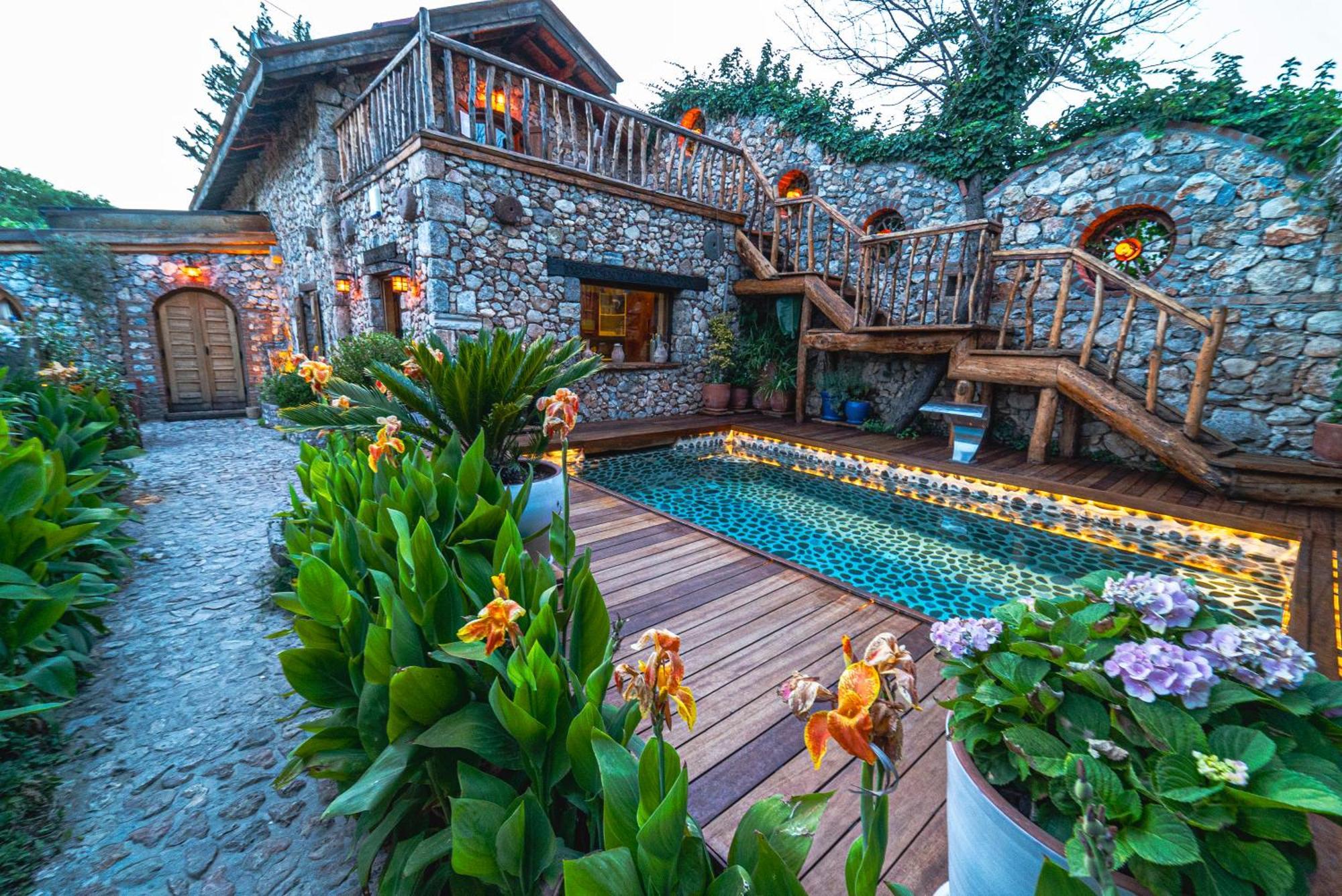 Levissi Lodge Otantic Stone Villa In Kayakoy Bagian luar foto