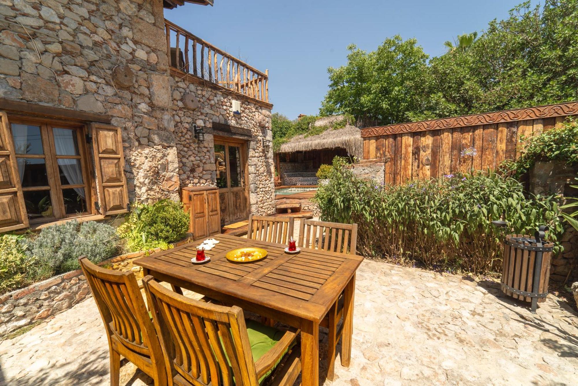 Levissi Lodge Otantic Stone Villa In Kayakoy Bagian luar foto