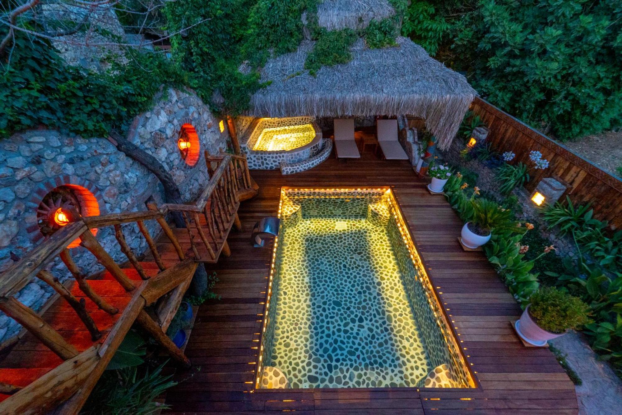 Levissi Lodge Otantic Stone Villa In Kayakoy Bagian luar foto