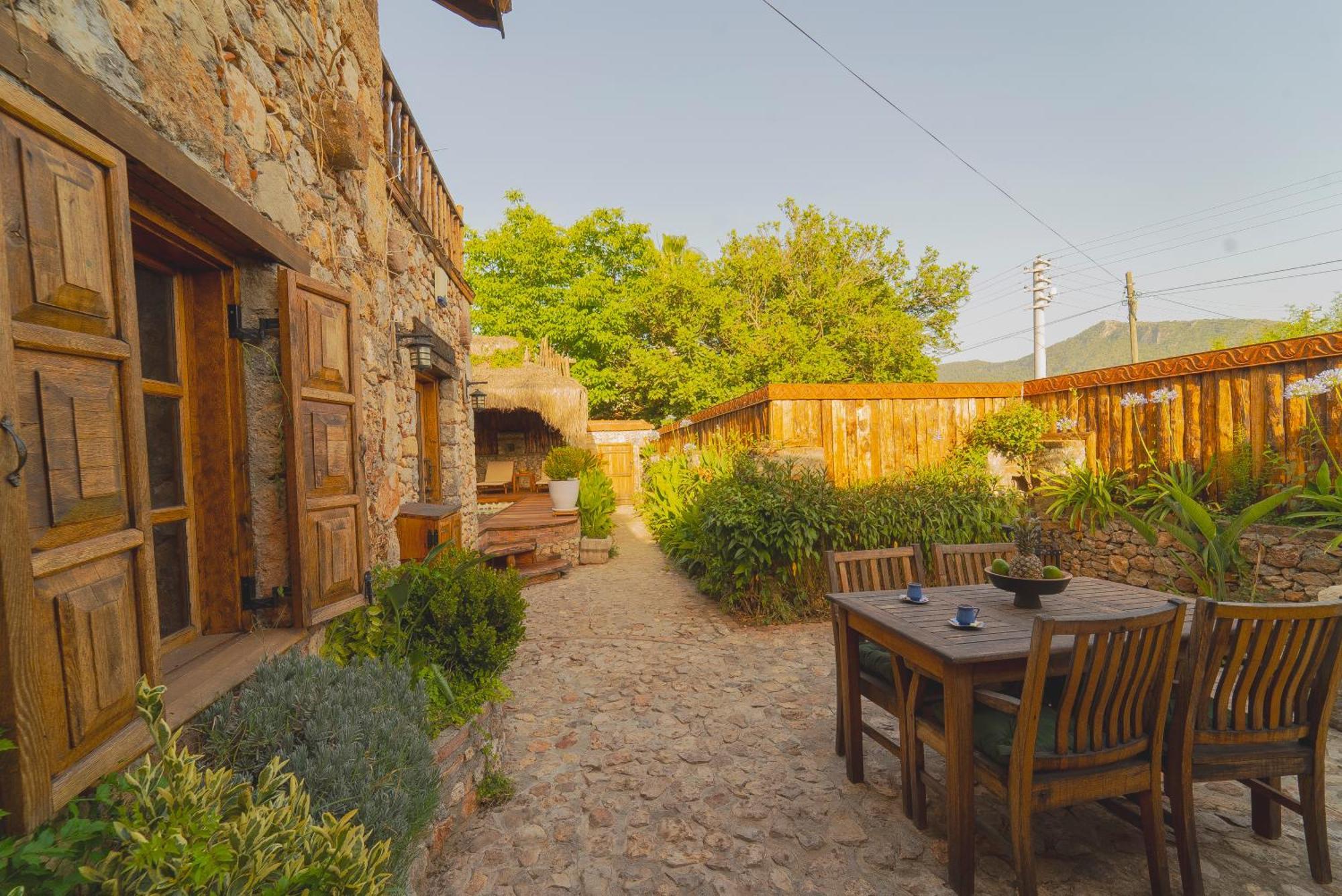 Levissi Lodge Otantic Stone Villa In Kayakoy Bagian luar foto