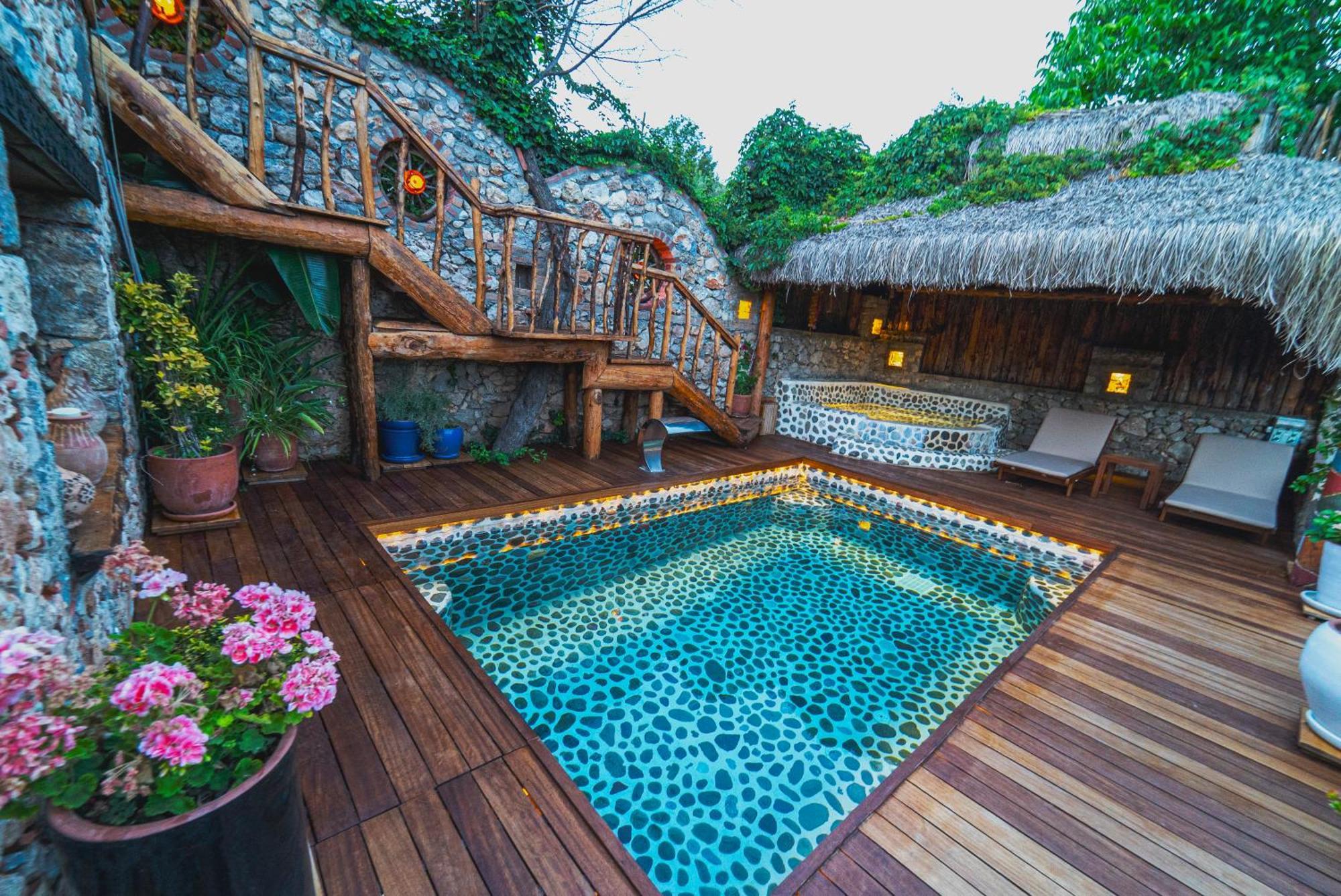 Levissi Lodge Otantic Stone Villa In Kayakoy Bagian luar foto
