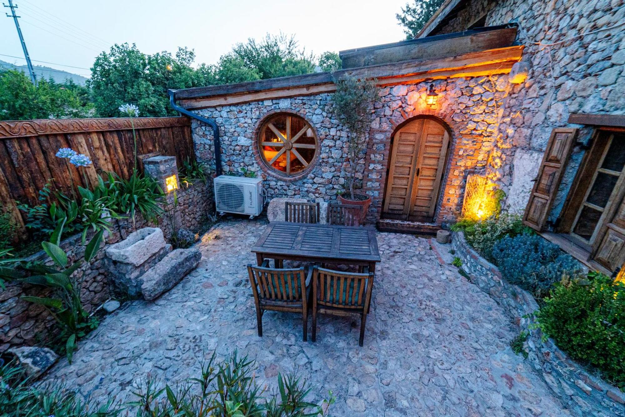 Levissi Lodge Otantic Stone Villa In Kayakoy Bagian luar foto